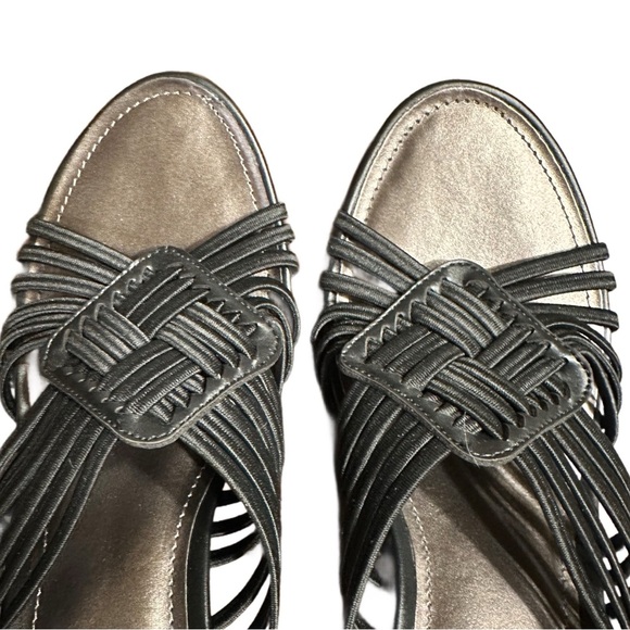 Women’s Naturalizer Black Slip On 2” Wedge Sandals - Size 8.5M - NWOT - Picture 7 of 8